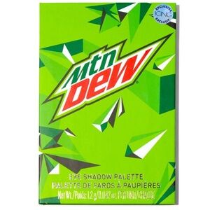 Mountain Dew Eyeshadow Palette 9 colors NWT